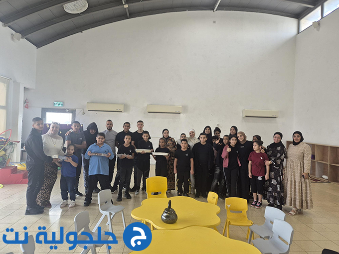 يومًا مميزًا للتطوع بمشاركة جميع الطلاب في مدرسة اورط التكنولوجية العربية الرملة